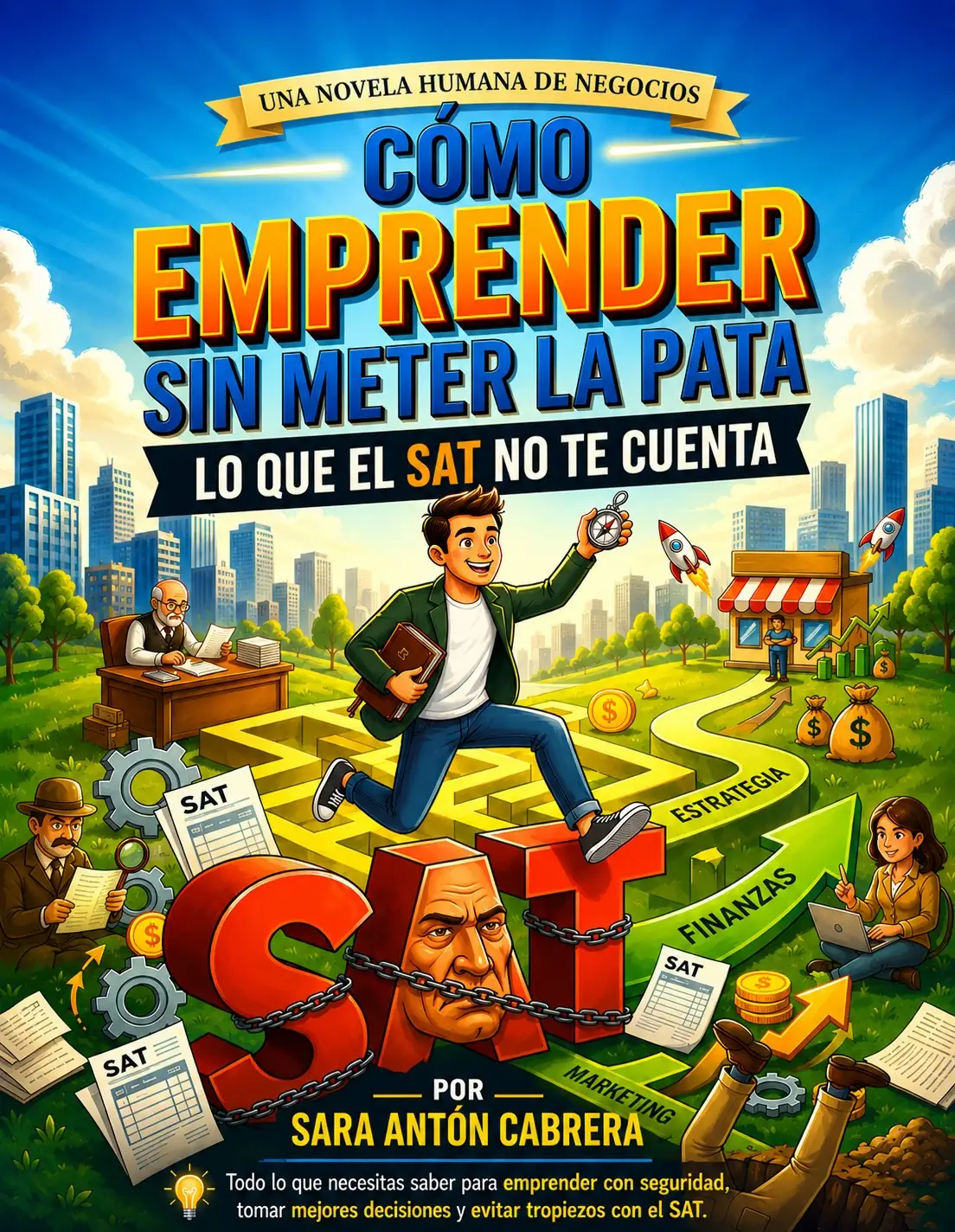 Portada del libro Cómo Emprender Sin Meter La Pata